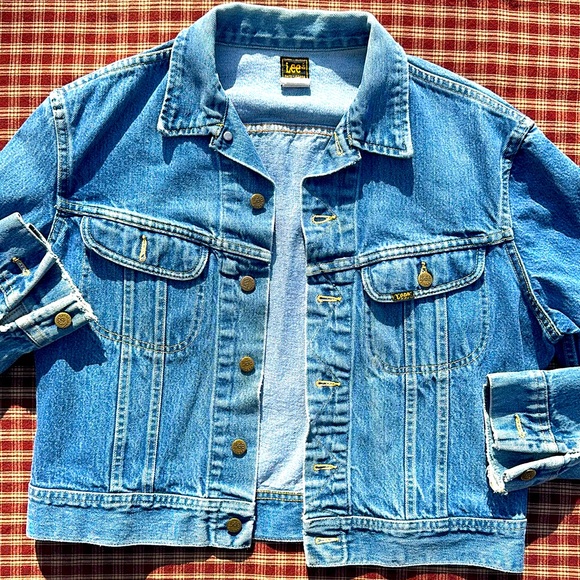 1970s Vintage Lee Denim Jacket - Picture 1 of 12